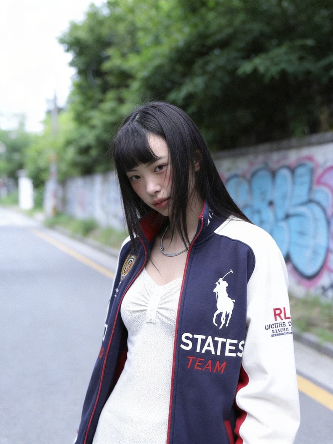 폴로 랄프로렌 RL 레이싱 팀 트랙 자켓 상품이미지1