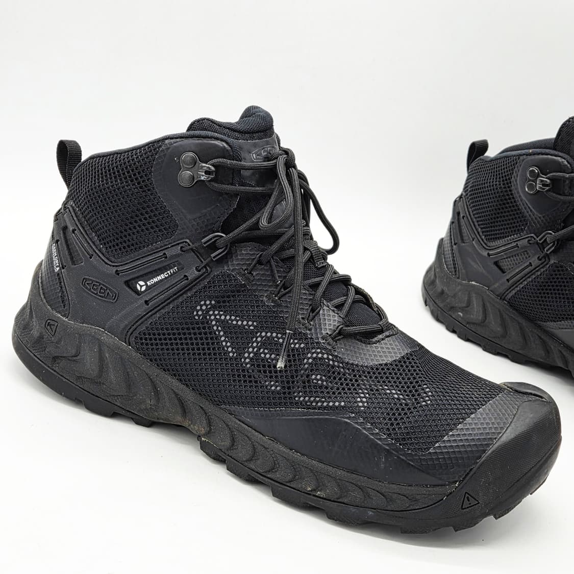  KEEN NXIS EVO 미드 워터프루프 하이킹 부츠 블랙 (285)  상품이미지5