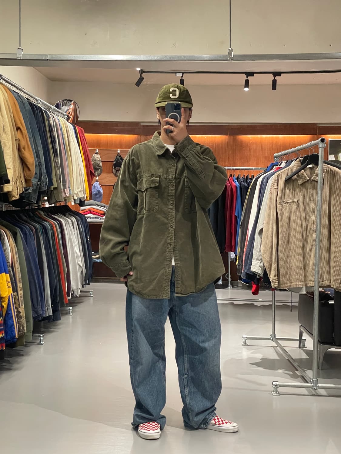 빈티지 코듀로이 셔츠   상품이미지4