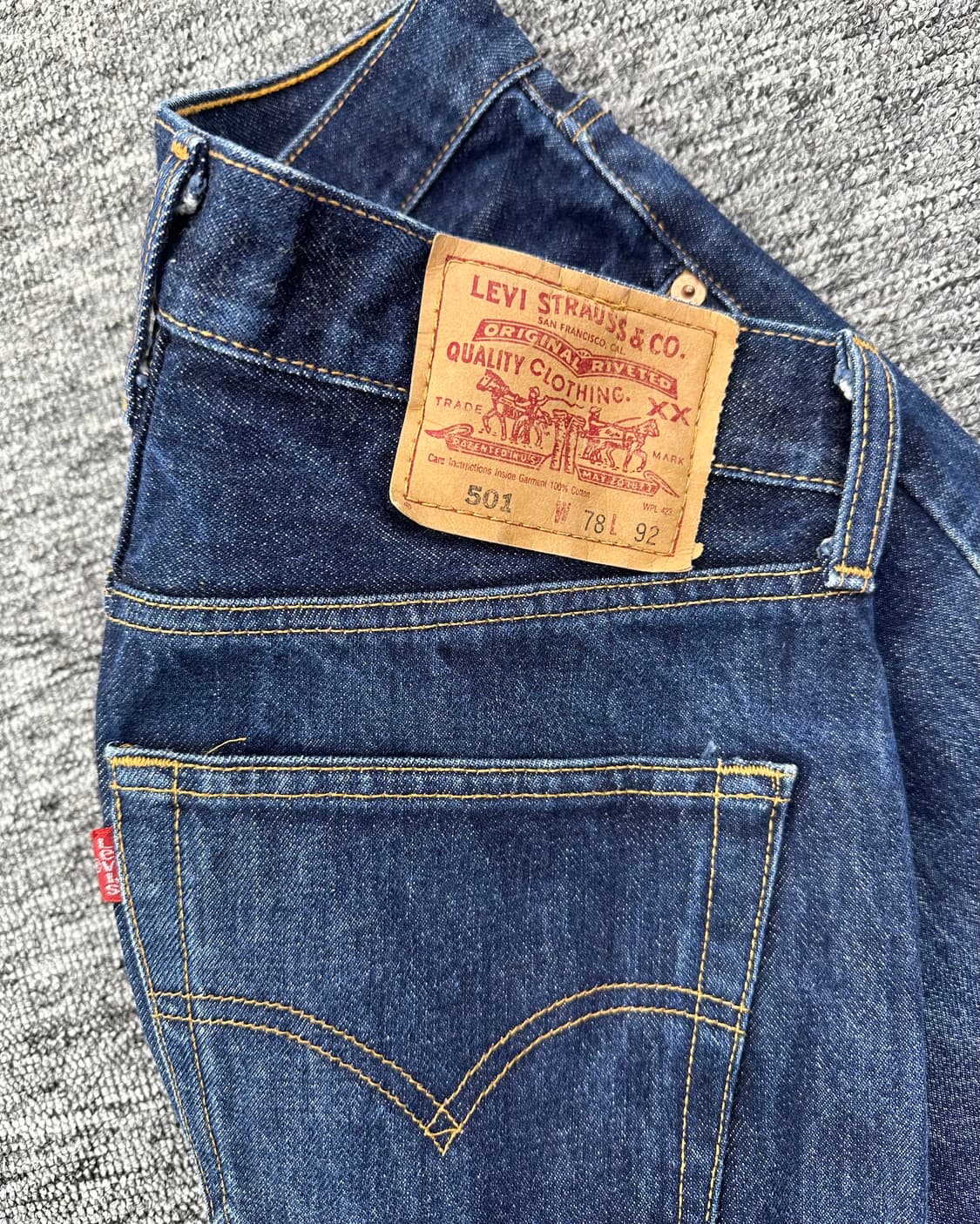 (허단37)00'S 리바이스 501 진청-M1466 상품이미지4