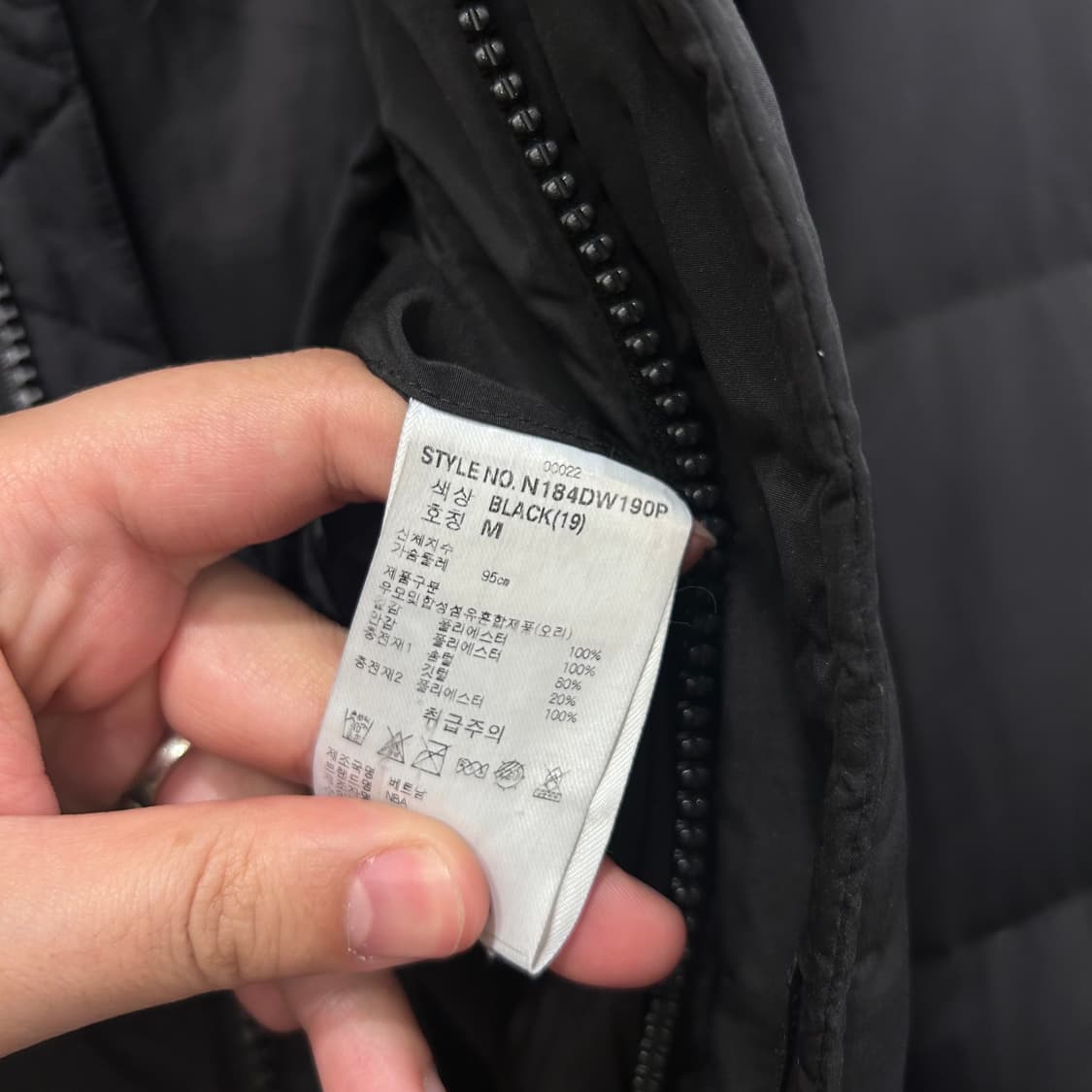 NBA 시카고불스 로고 덕다운 후드 롱패딩 상품이미지4