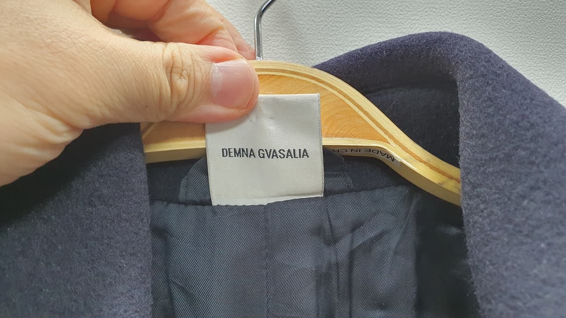 베트멍 넥 자수 오버핏코트 S사이즈 105정도 상품이미지5