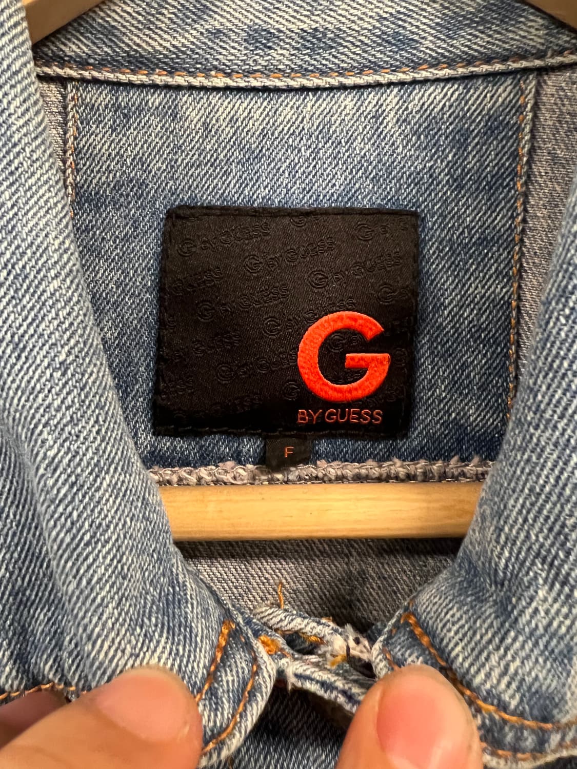 L) GUESS 캘리포니아 드림 USA 프린팅 데님 자켓 O245 상품이미지2