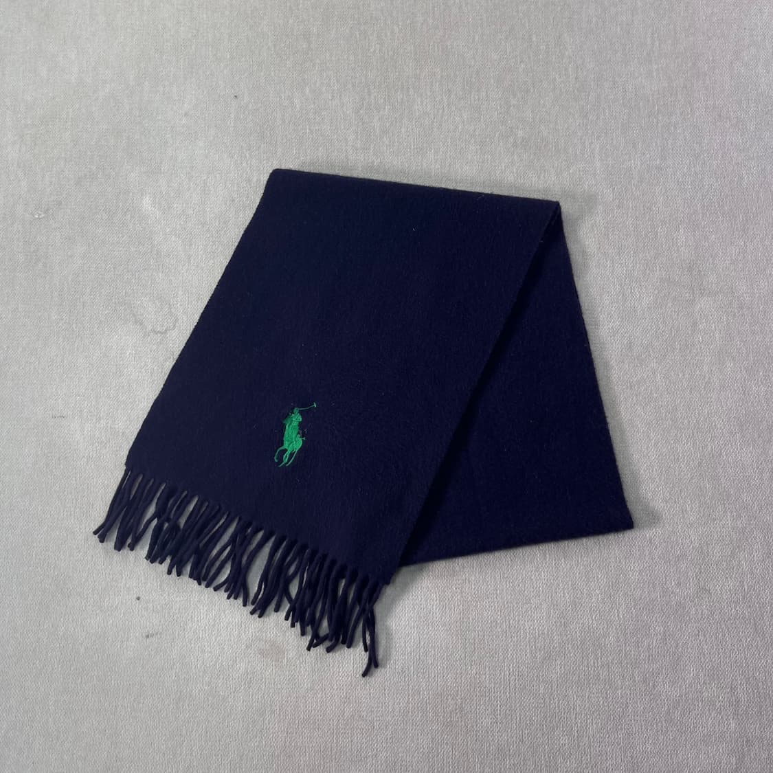 폴로랄프로렌 빅포니 네이비 램스울 머플러 상품이미지1