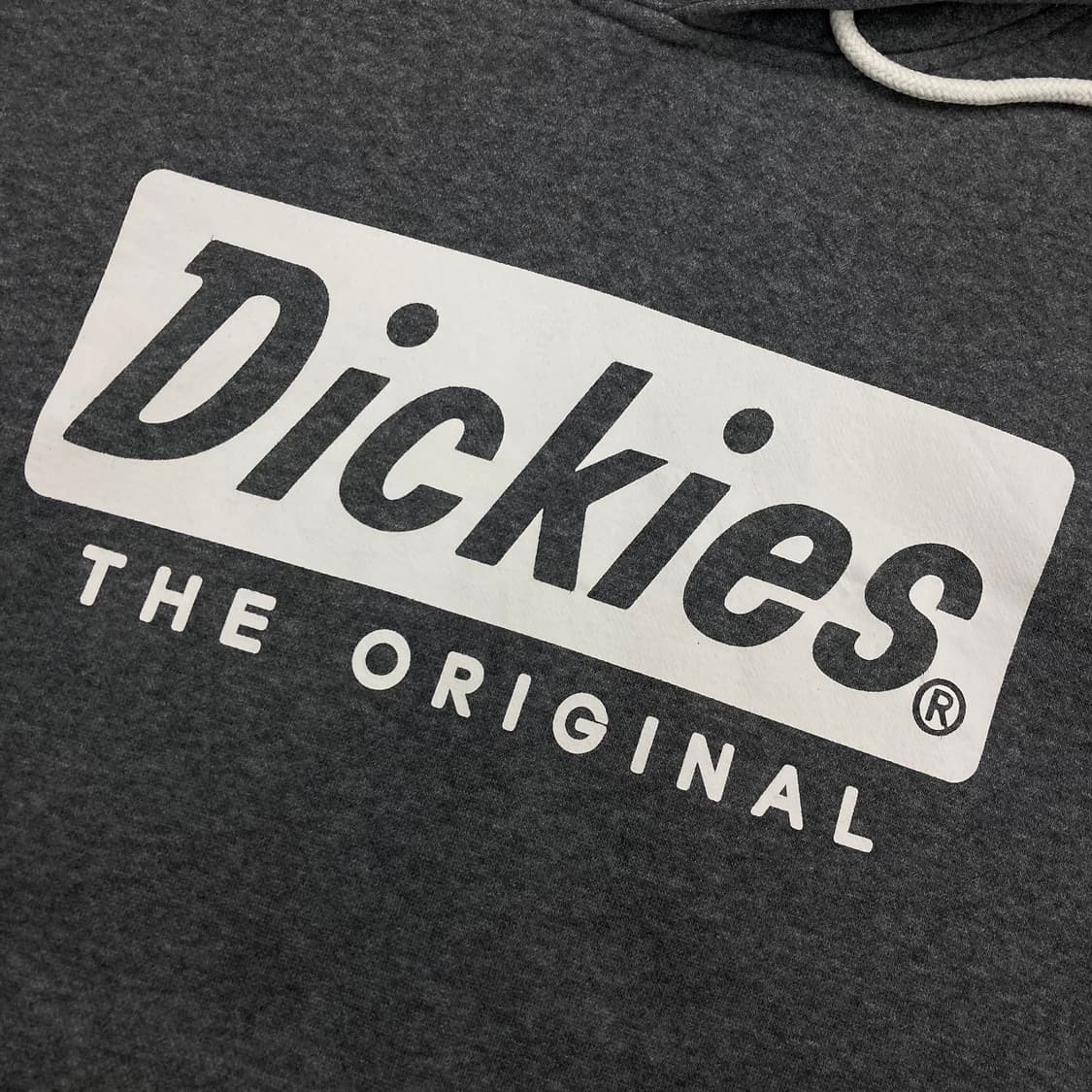 디키즈 그레이 컬러 빅로고 후드티 상품이미지2