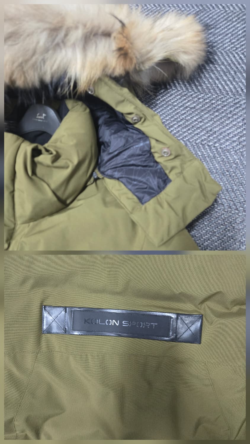 코오롱스포츠 안타티카 구스다운 패딩 점퍼 상품이미지5