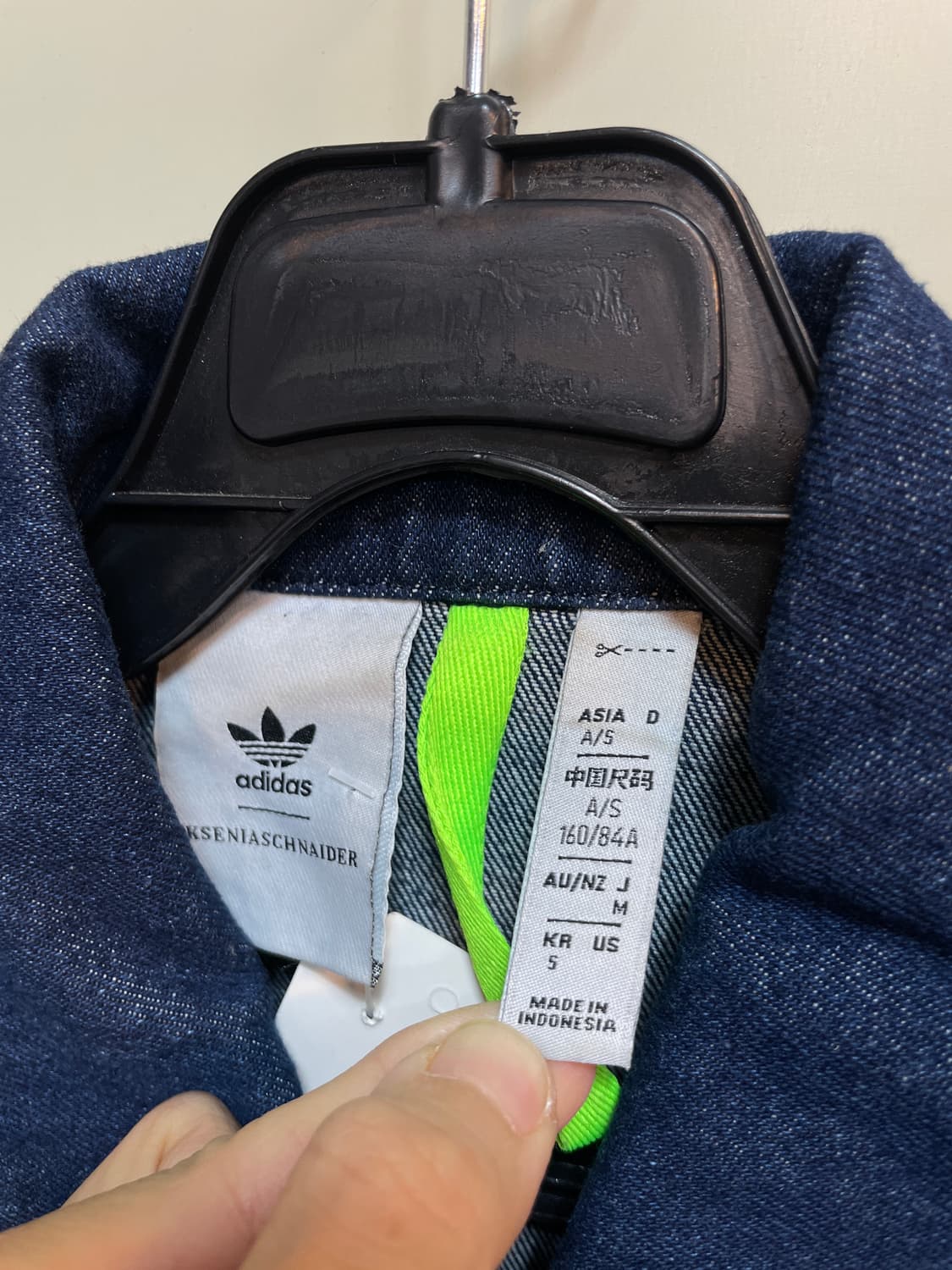 아디다스 x 크세니아 데님 자켓 상품이미지9