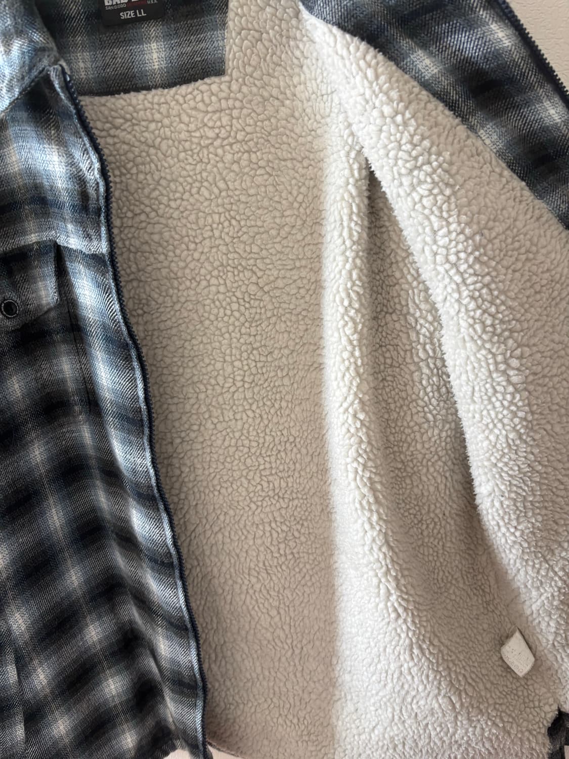 Bad Boy 체크 셔츠 자켓 L-XL 상품이미지8