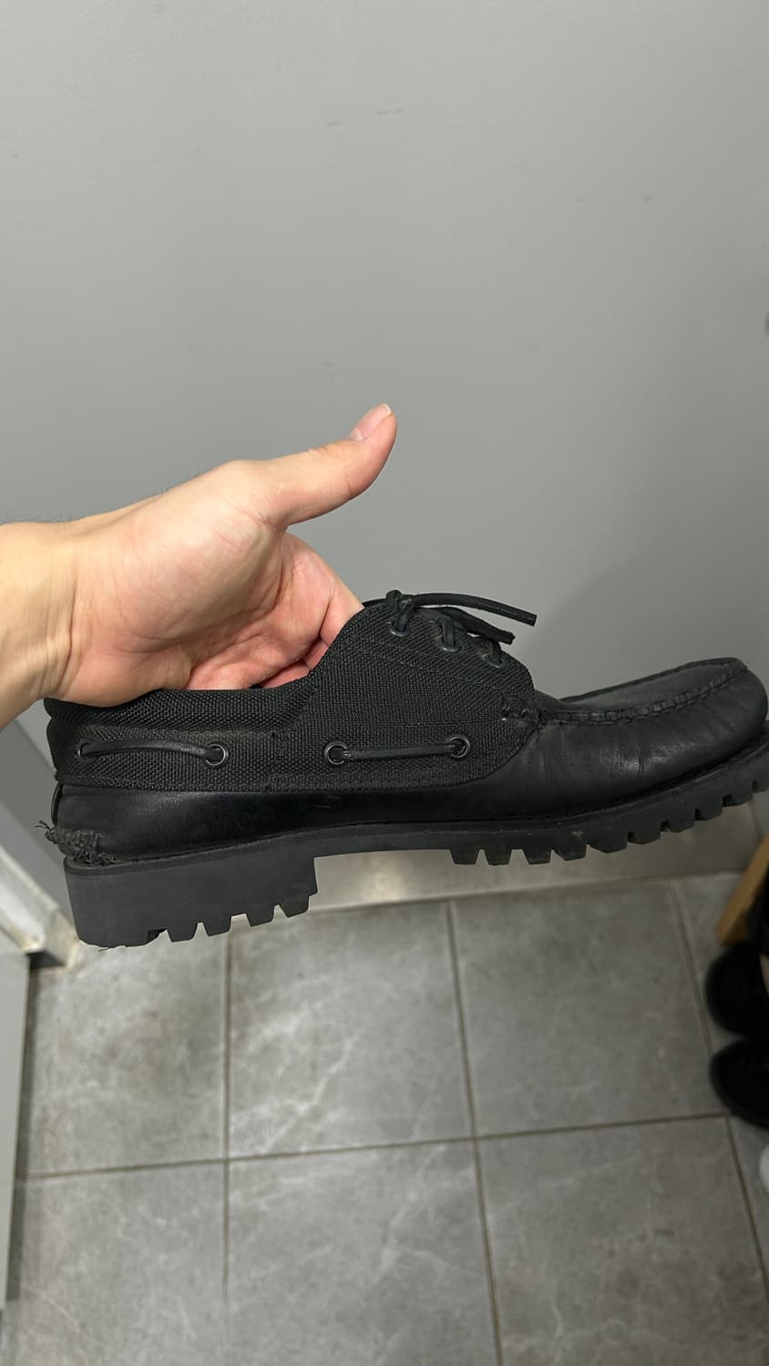 팀버랜드 어센틱 보트슈즈 265 블랙 상품이미지2