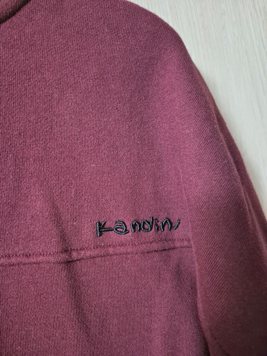 (새제품) 칸디니 골프웨어 반집업 맨투맨 상품이미지5