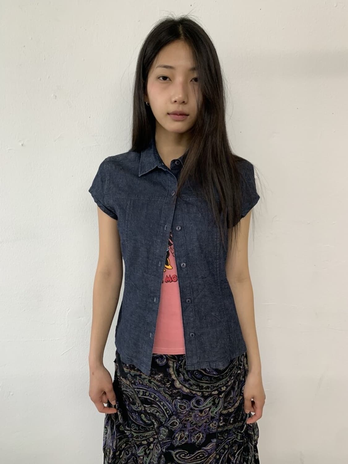 Ralph lauren indigo denim shirt 상품이미지3
