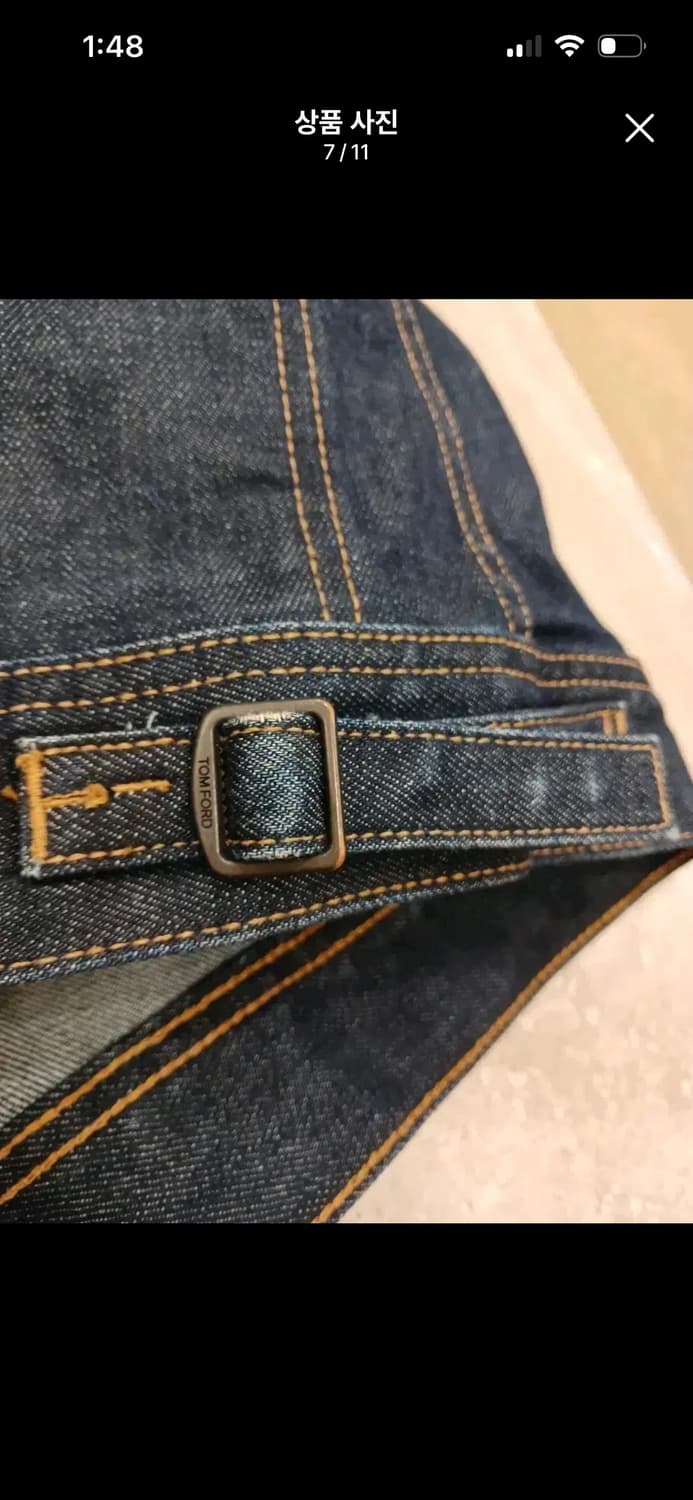 TOM FORD SELVEDGE DENIM JACKET 상품이미지7