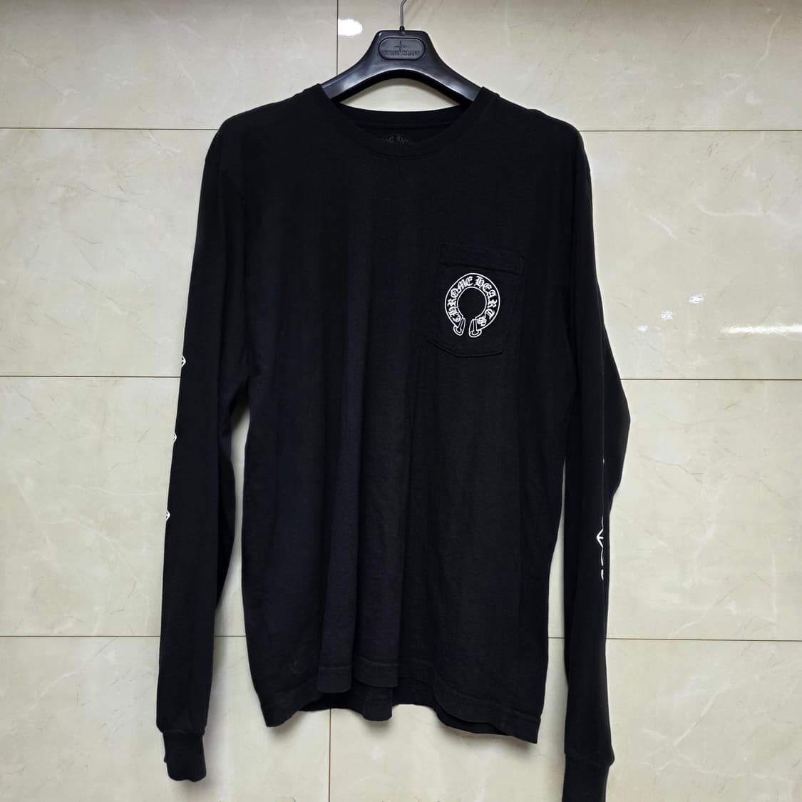 크롬하츠 홀스슈 플로랄 롱슬리브 xl 상품이미지2