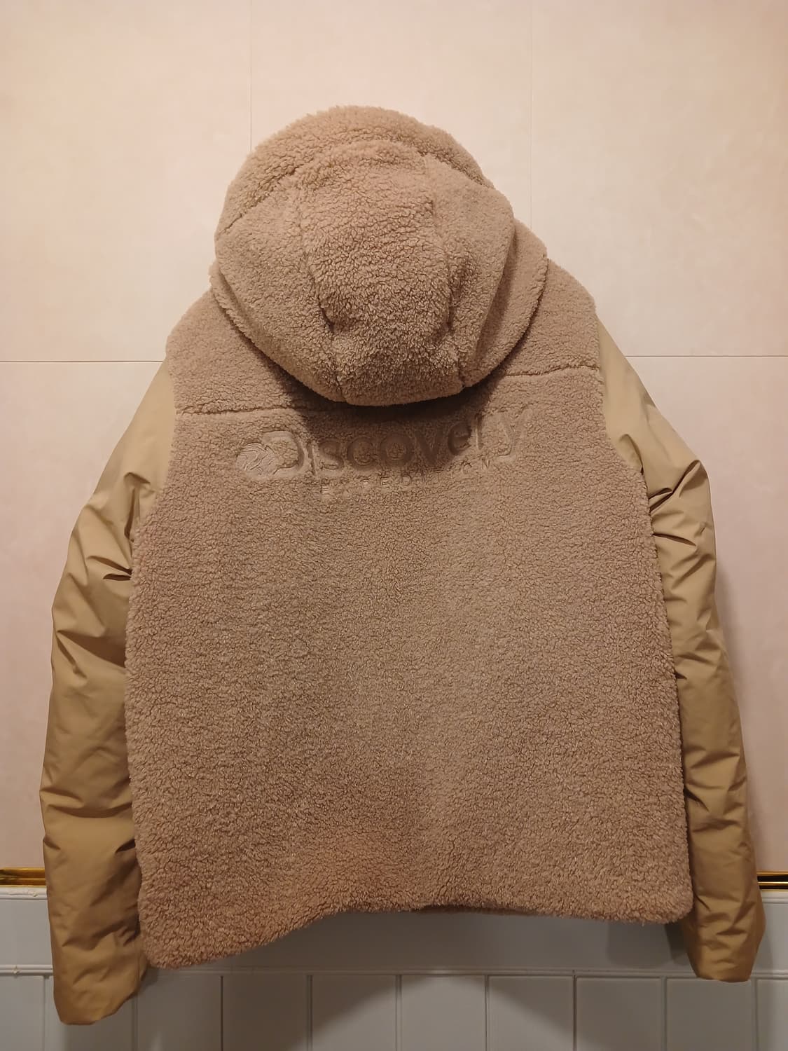 디스커버리 정품 남성 뽀글이 패딩 95 사이즈 상품이미지10