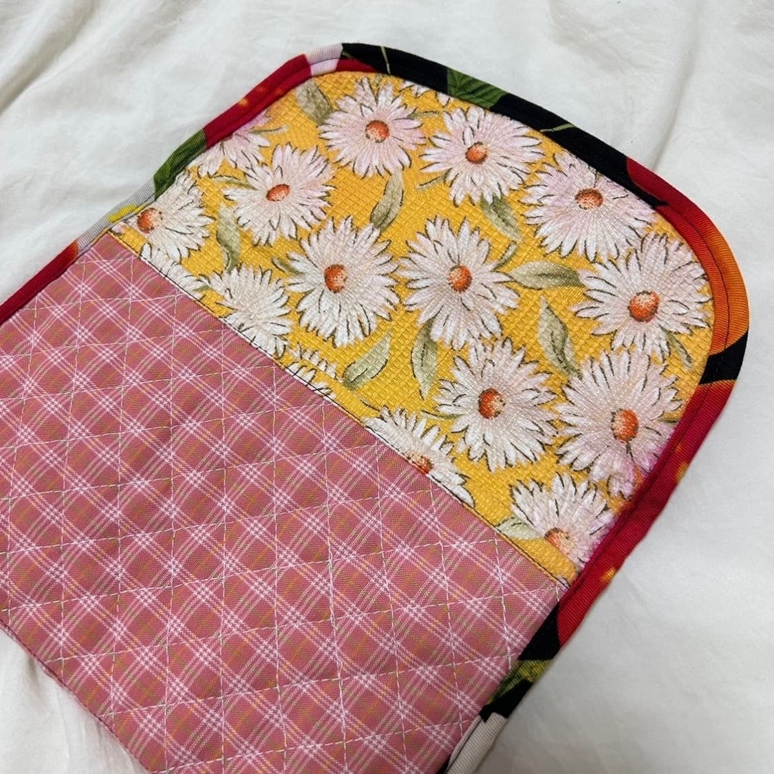 Vintage Cherry patch-work Pouch 상품이미지3