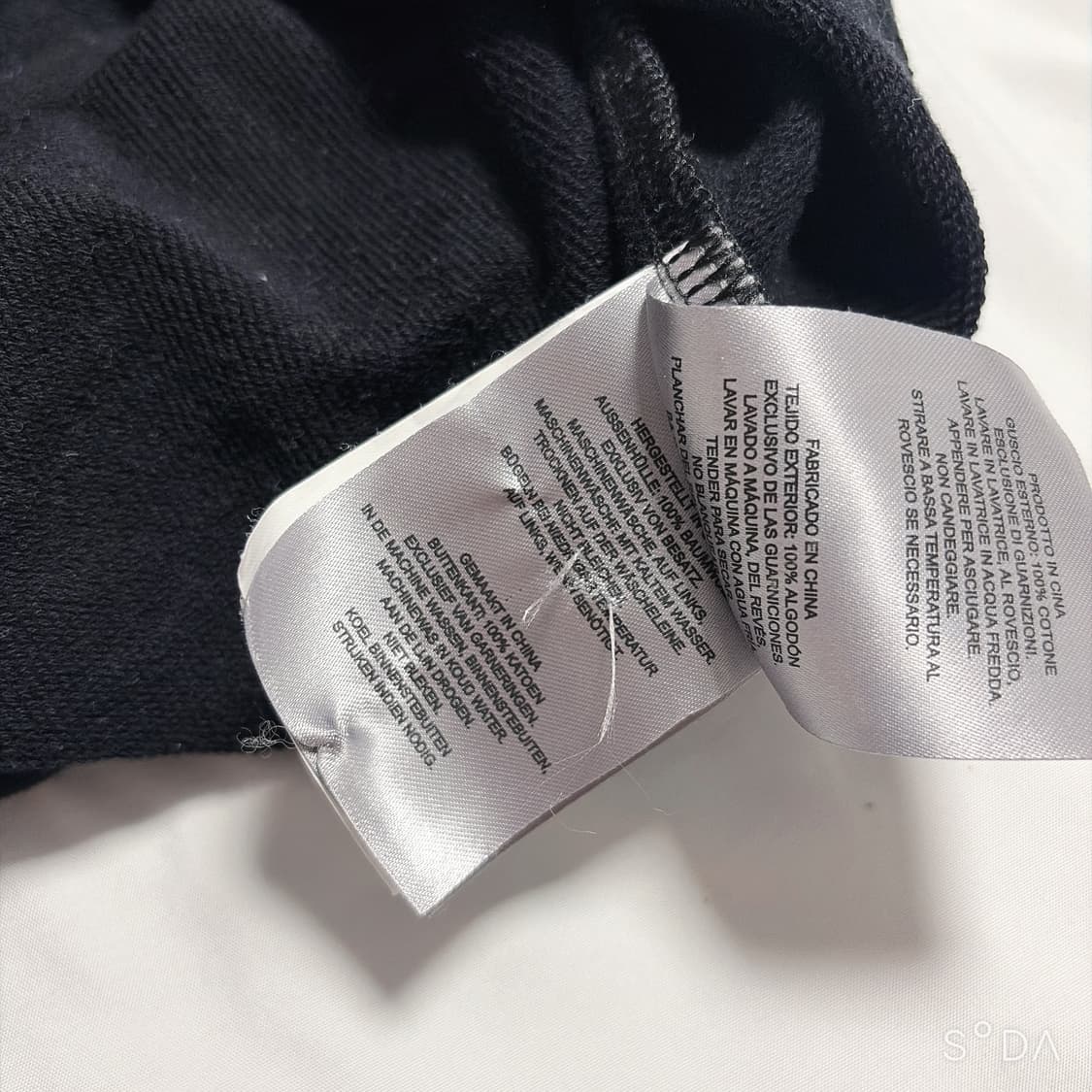 무스너클 블랙 맨투맨 티셔츠 L 상품이미지7