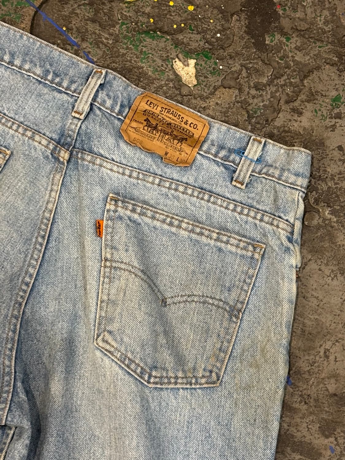 MADE IN USA 🇺🇸 리바이스 506 오렌지탭 상품이미지9