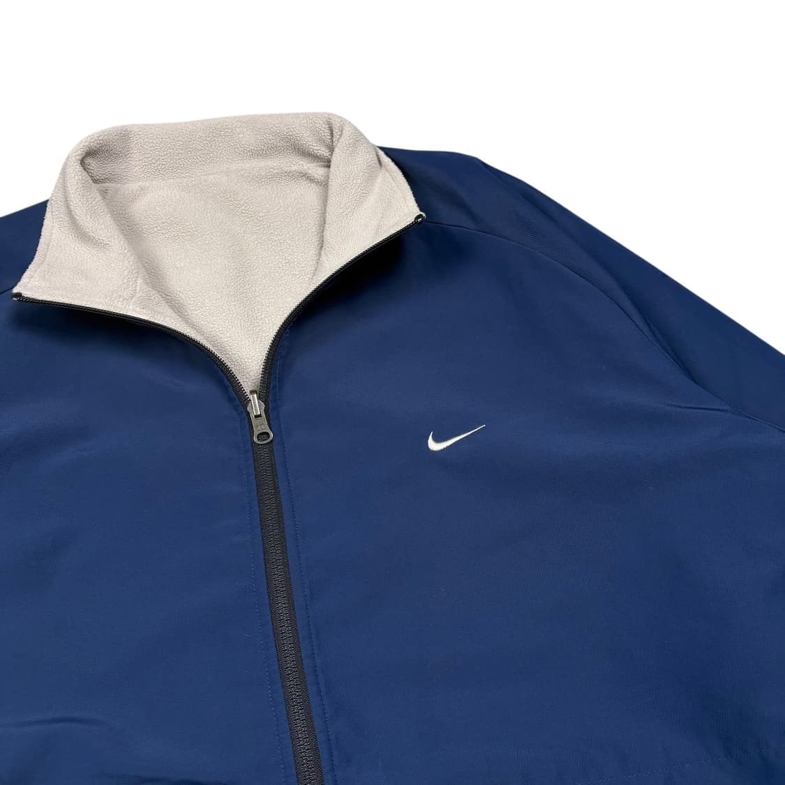 나이키00‘s 네이비&크림컬러 리버시블 자켓 상품이미지2