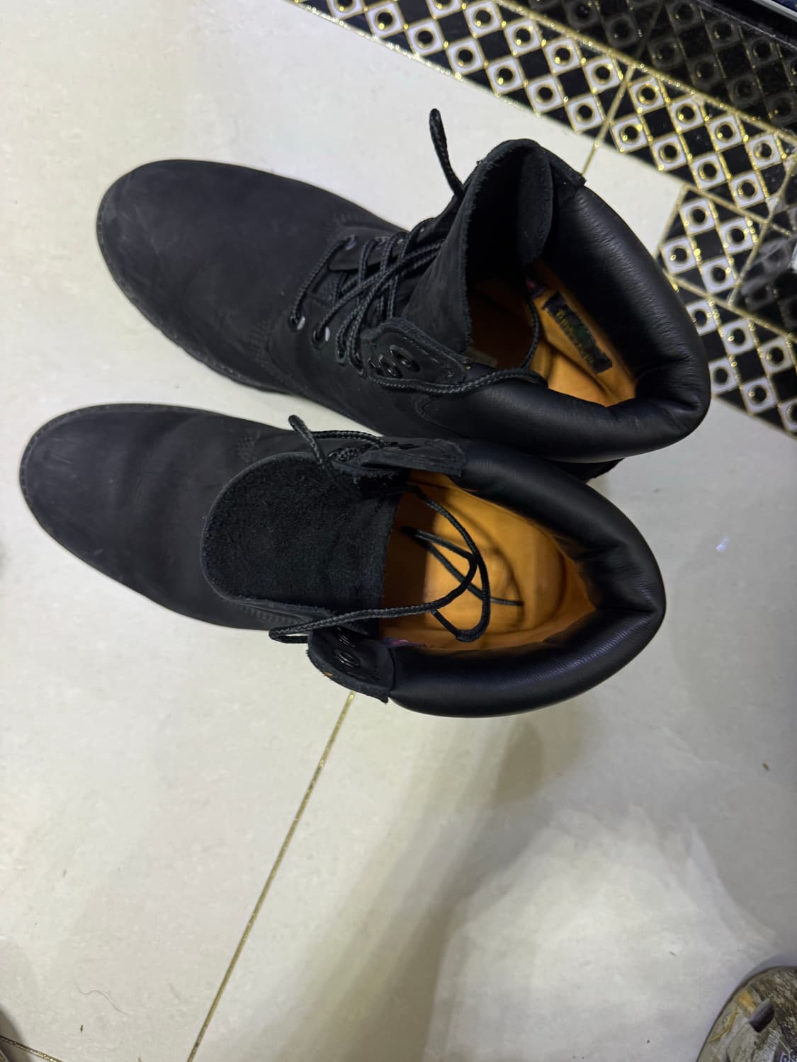 260) 팀버랜드 6인치 프리미엄 블랙 와이드 상품이미지3