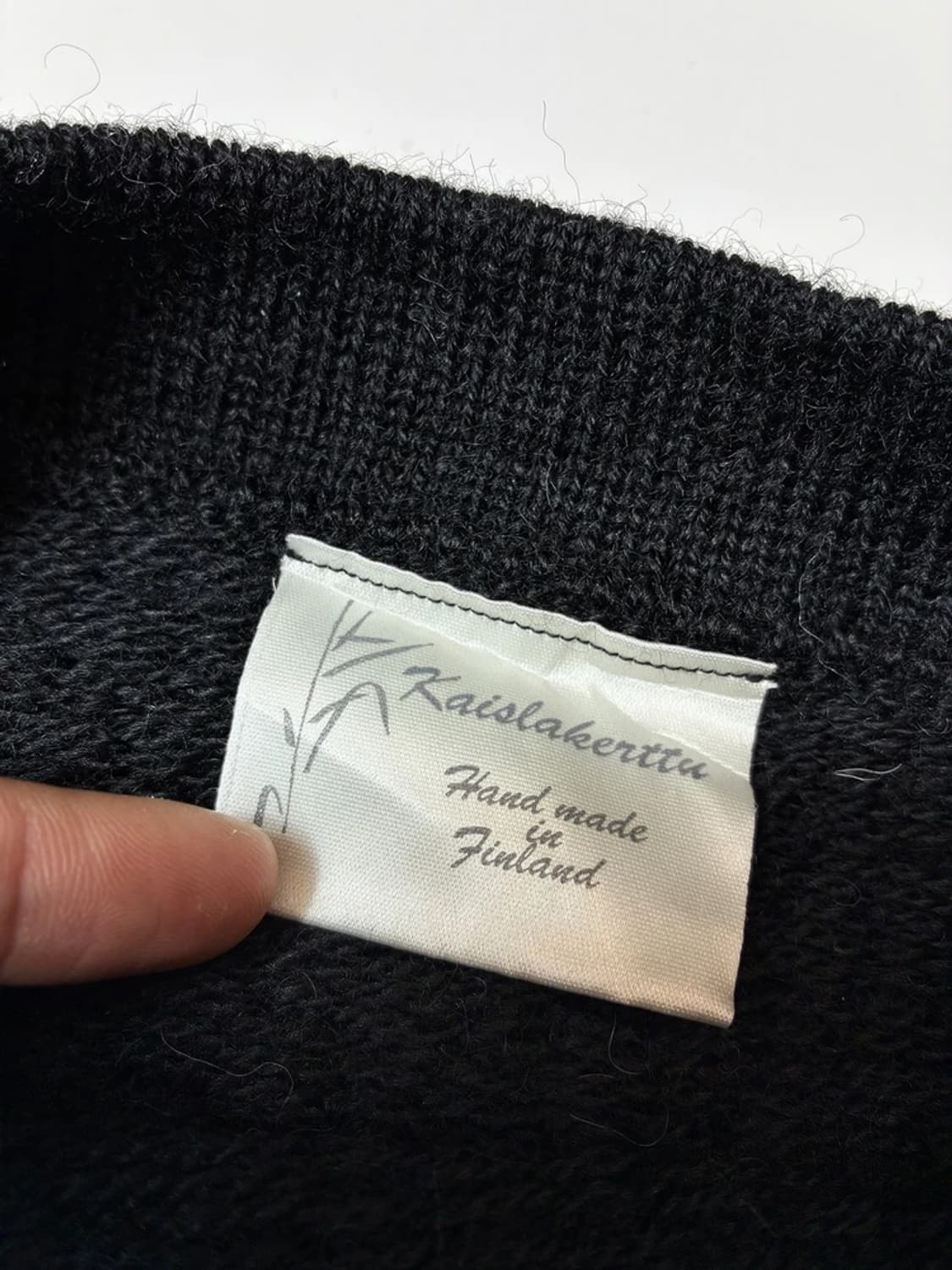 Kaislakerttu 90's 핸드메이드 울 스웨터 PN8115 상품이미지6