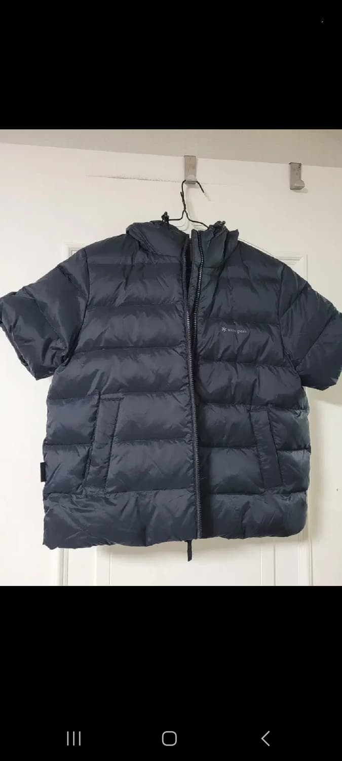 스노우피크 반팔 경량패딩 상품이미지1