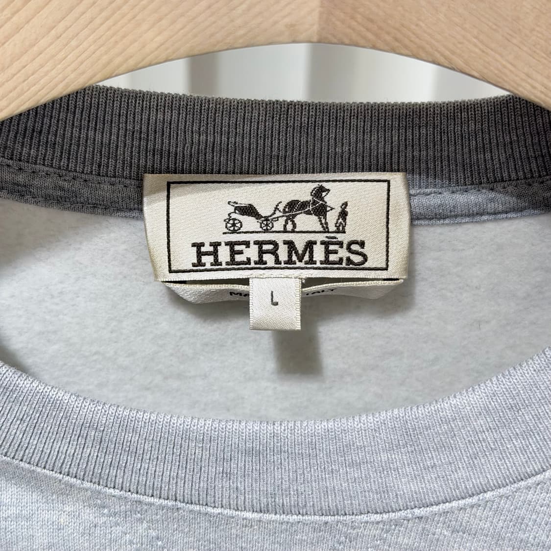 (A+/L&S) / 에르메스 H런 트레이닝 그레이 셋업 상품이미지3