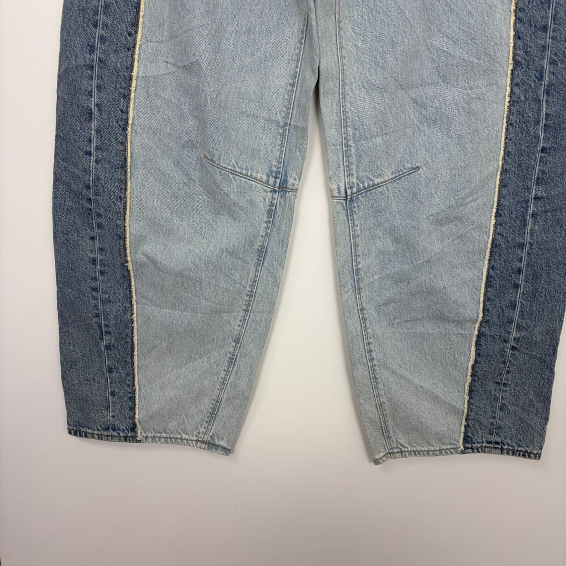 Gu 지유 리메이크 패턴 데님 팬츠 청바지 상품이미지4