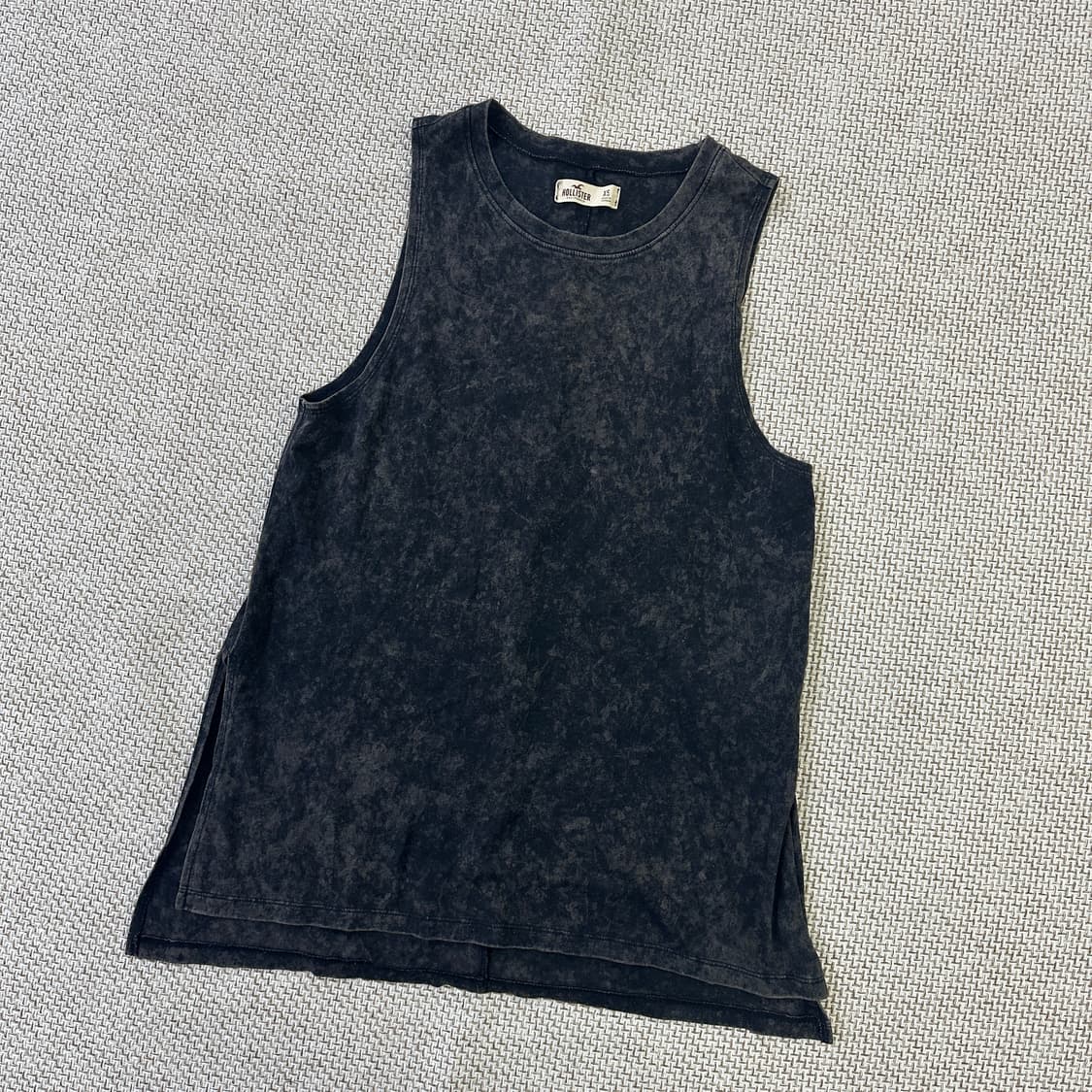 XS 홀리스터 빈티지 워시드 민소매0330D 상품이미지1