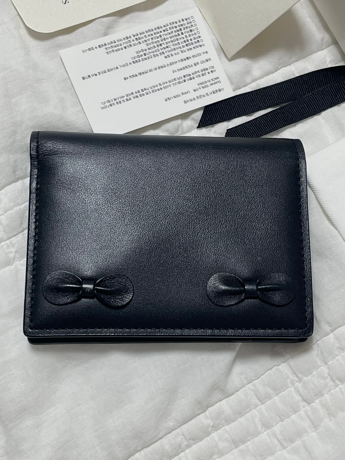 쓰리타임즈   Marshmallow fold wallet 상품이미지5