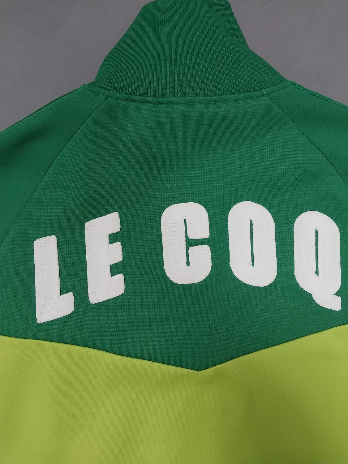 [L] 르꼬끄 스포르티브 그린 배색 저지 트랙탑 자켓 상품이미지8