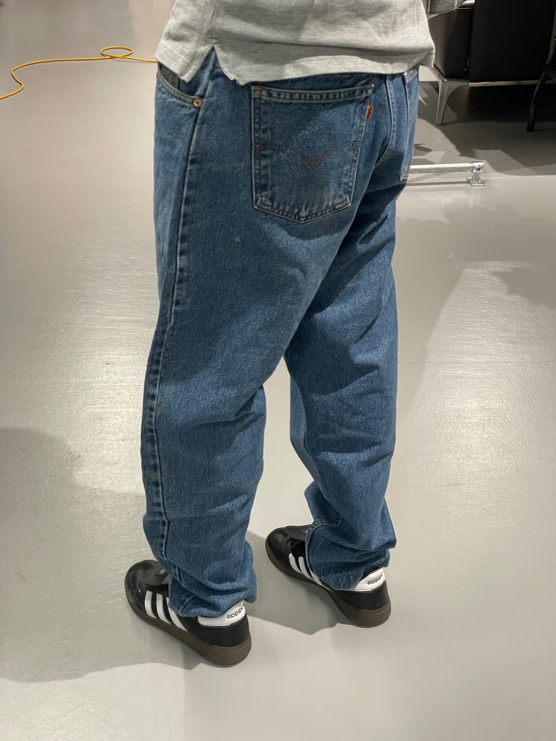 90‘s Levi's 550 오렌지탭 데님 팬츠 상품이미지3