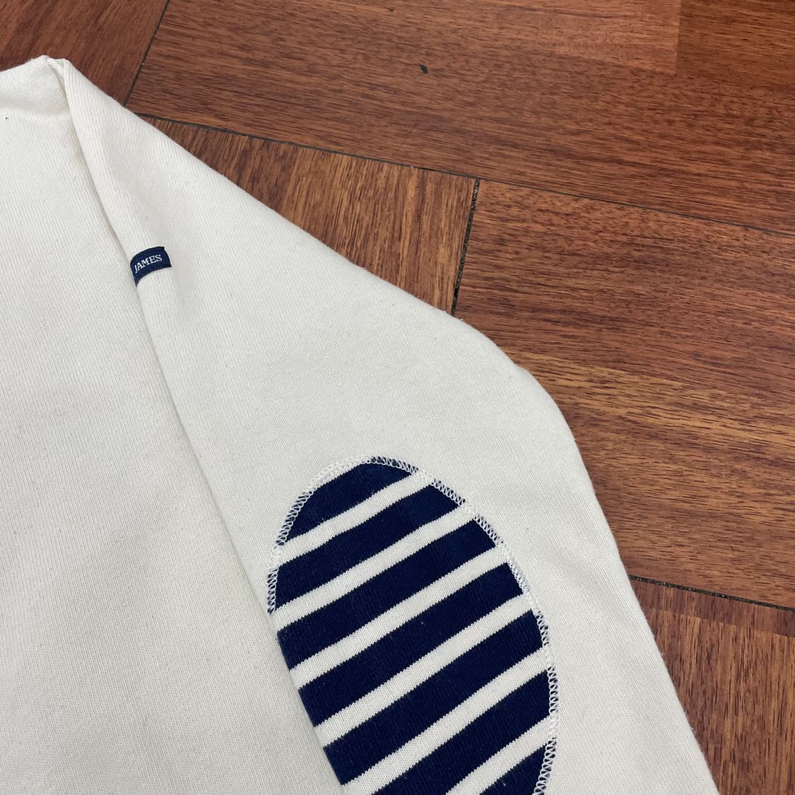 여성 세인트제임스 엘보패치 티셔츠 상품이미지2