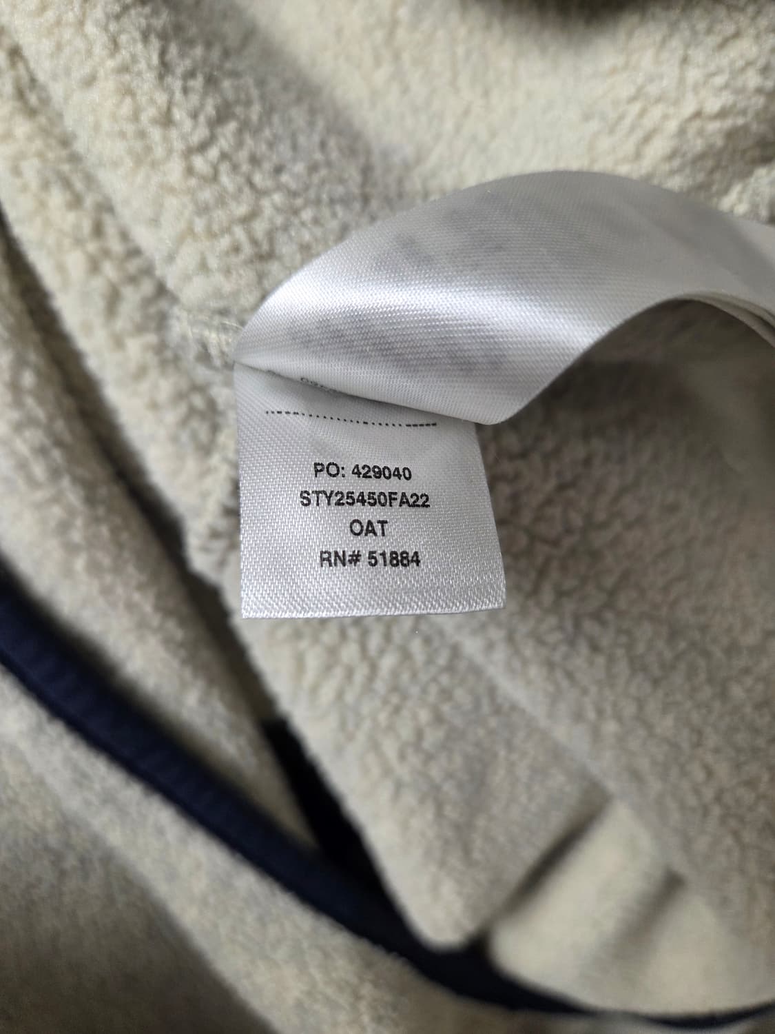 파타고니아 신칠라 스냅티 '헤비웨이트' 오트밀 상품이미지5