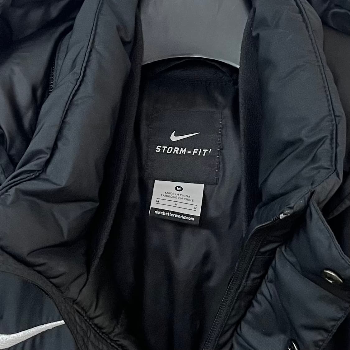 나이키 스톰핏 돕바 블랙 롱패딩 상품이미지9