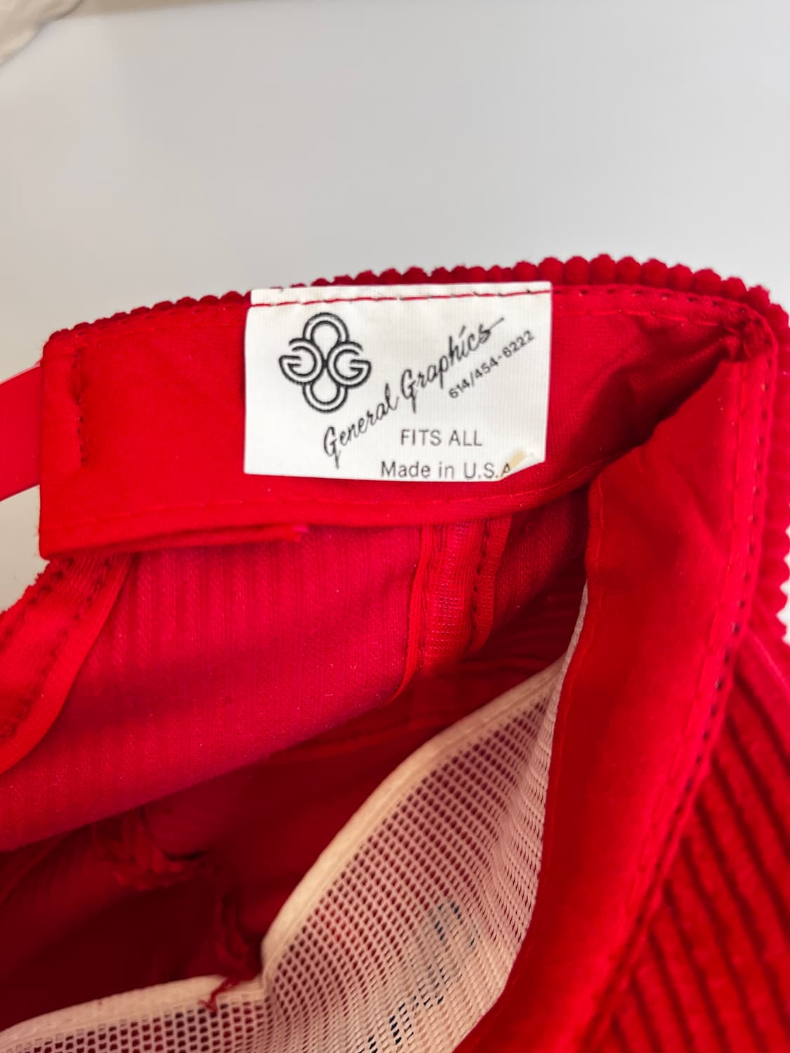 USA 빈티지 코듀로이 캡 상품이미지4