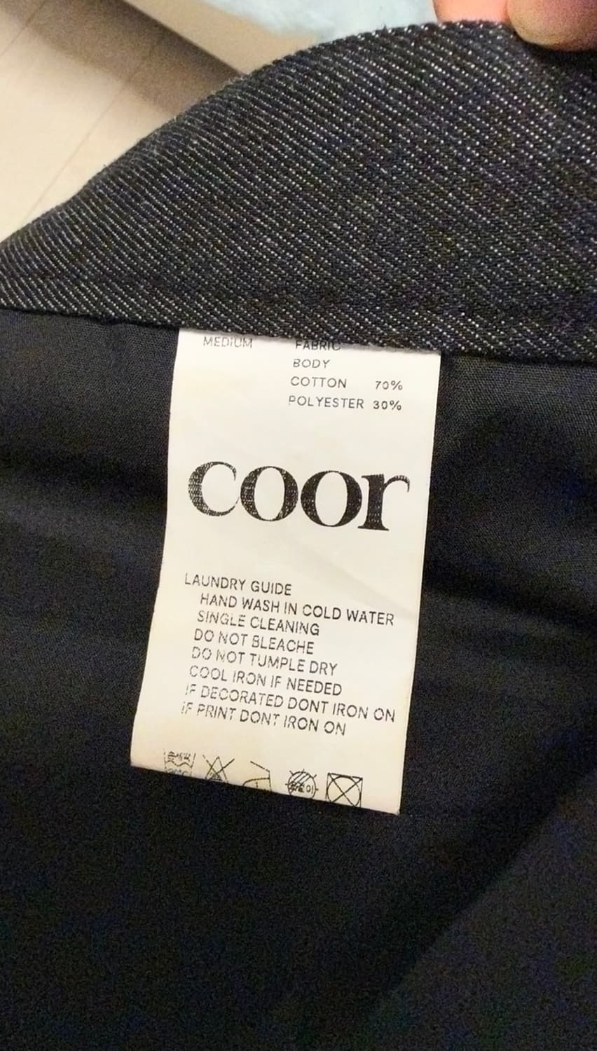 COOR 언체인징 플리츠 데님 팬츠 상품이미지4