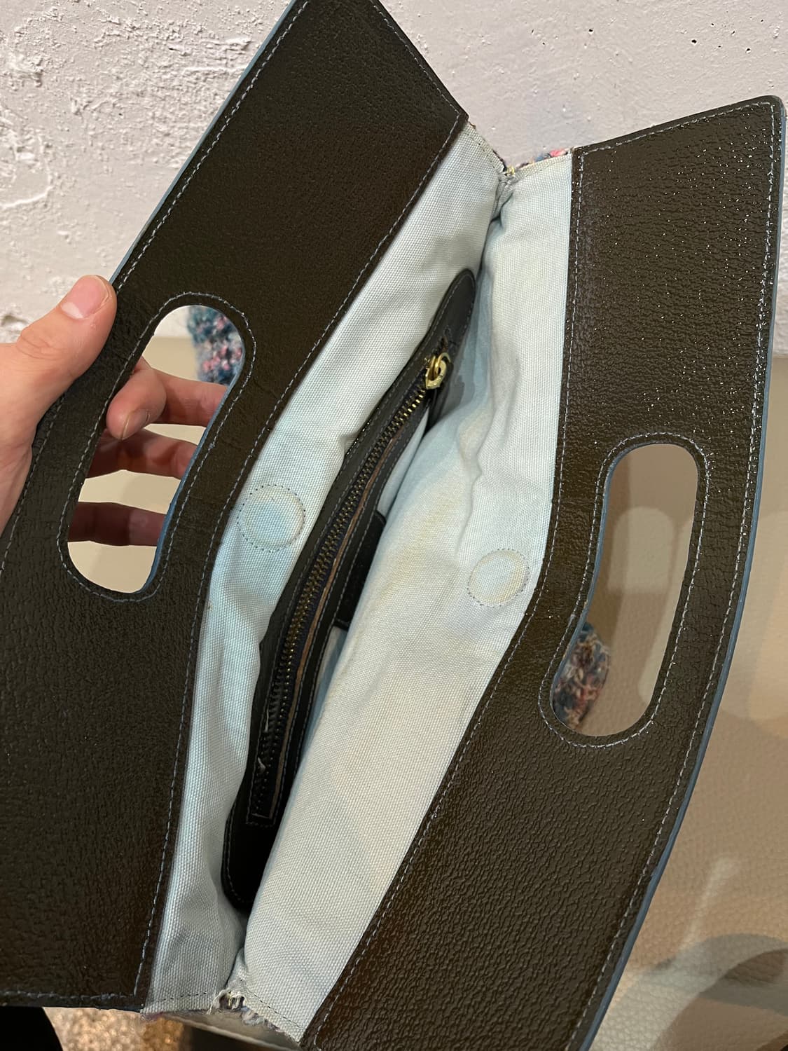 미쏘니 트위드 토트백 Made in ITALY 상품이미지3