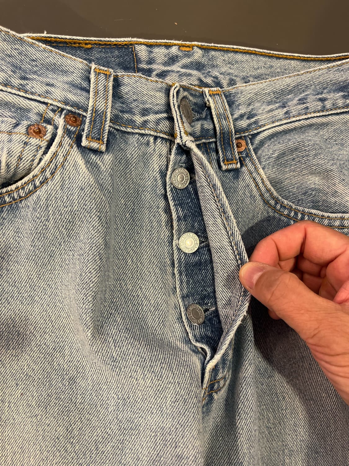 00’s Levi’s 501 USA 여성 데님 팬츠 W27 L34 (미국 상품이미지7