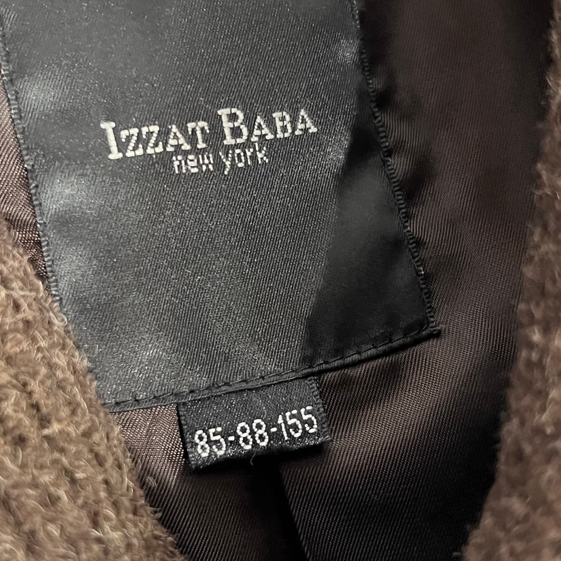 [55] 아이잗바바 알파카&모헤어 롱코트 브라운  상품이미지8