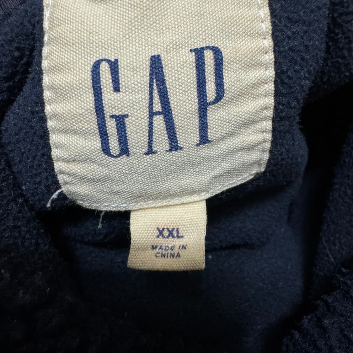 갭 빅사이즈 후리스 후드티 상품이미지5