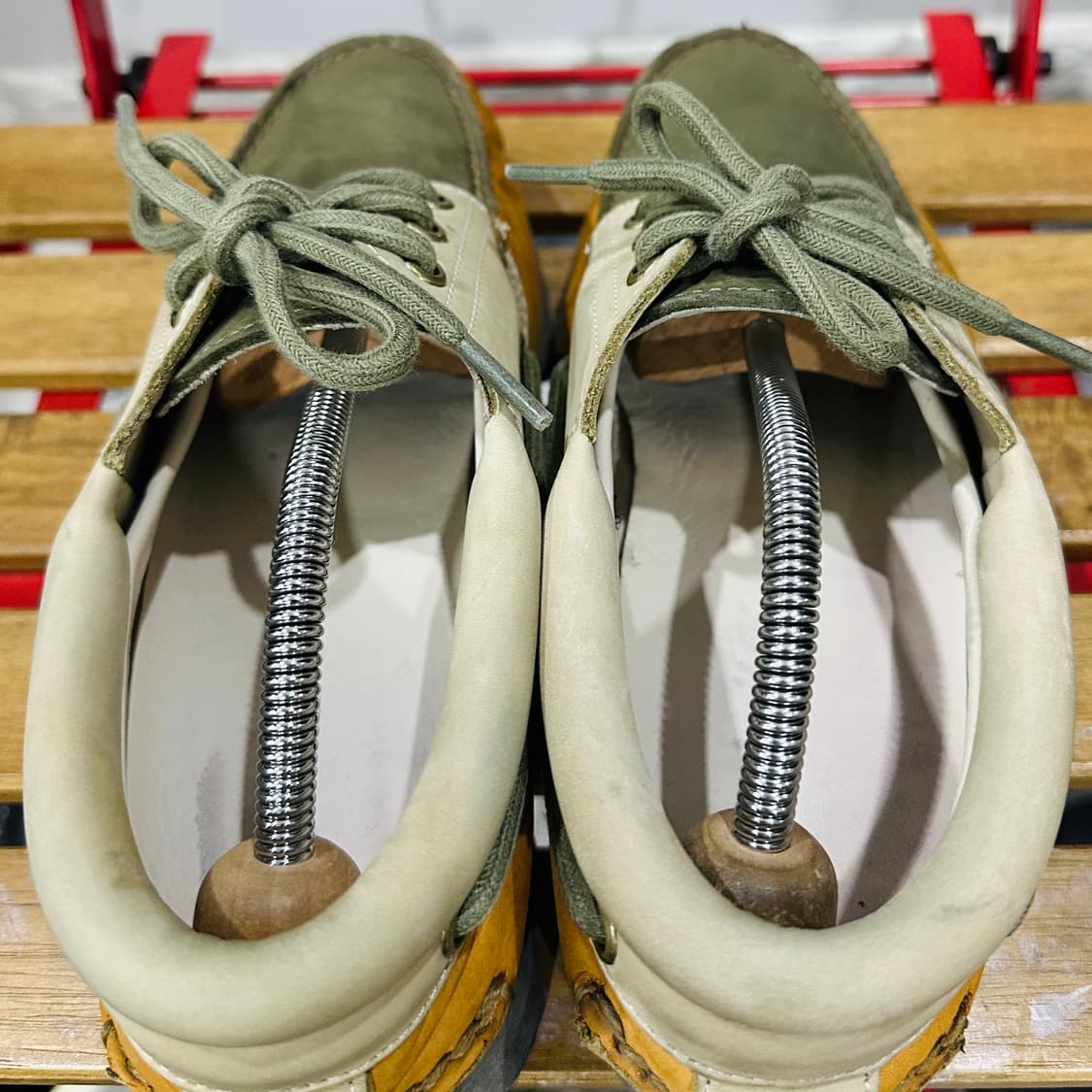 260) 팀버랜드 로퍼 남성 남자 구두 어센틱 3아이 보트슈즈 상품이미지4