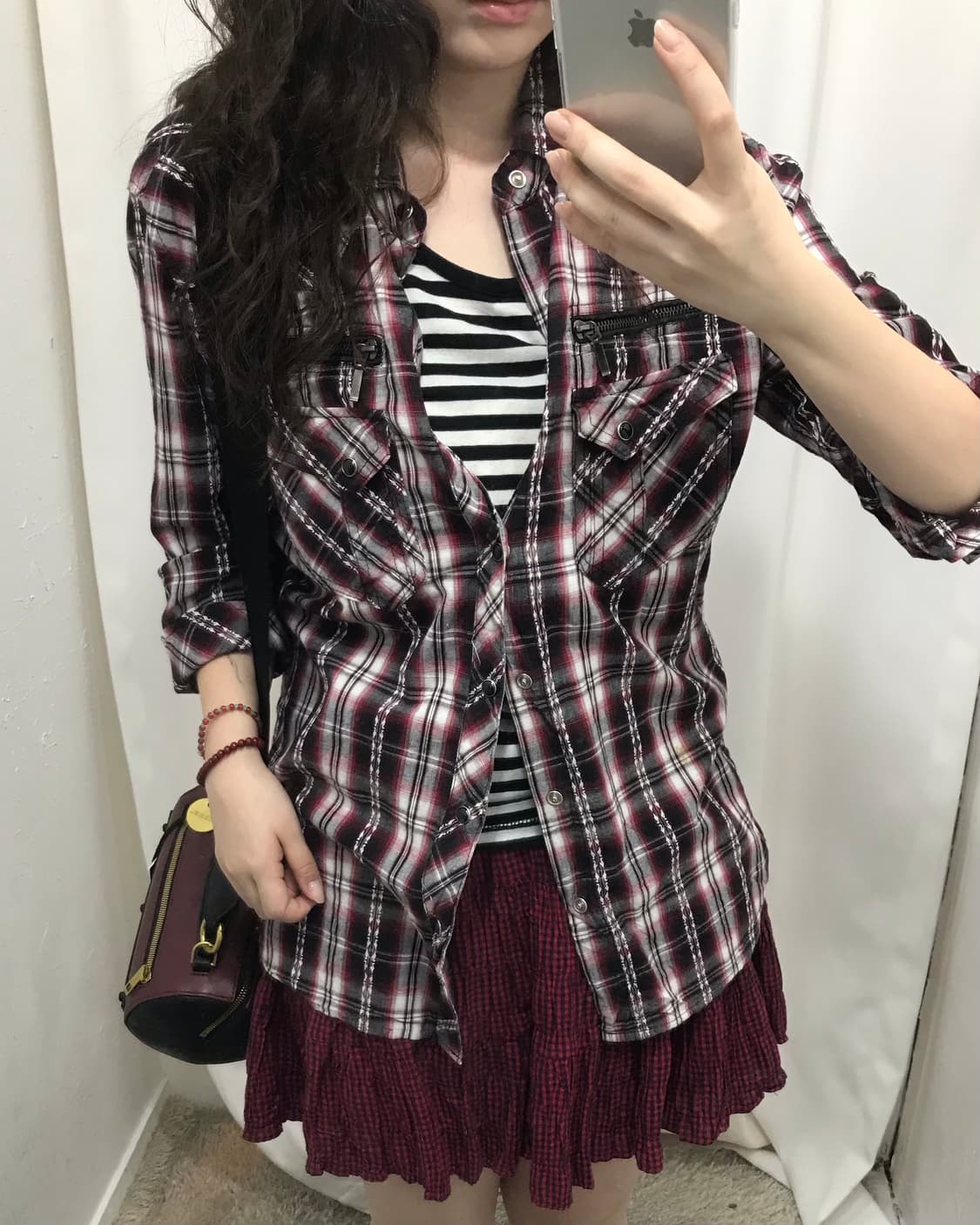 레드체크 코디 세트 ❤️‍🩹 상품이미지6