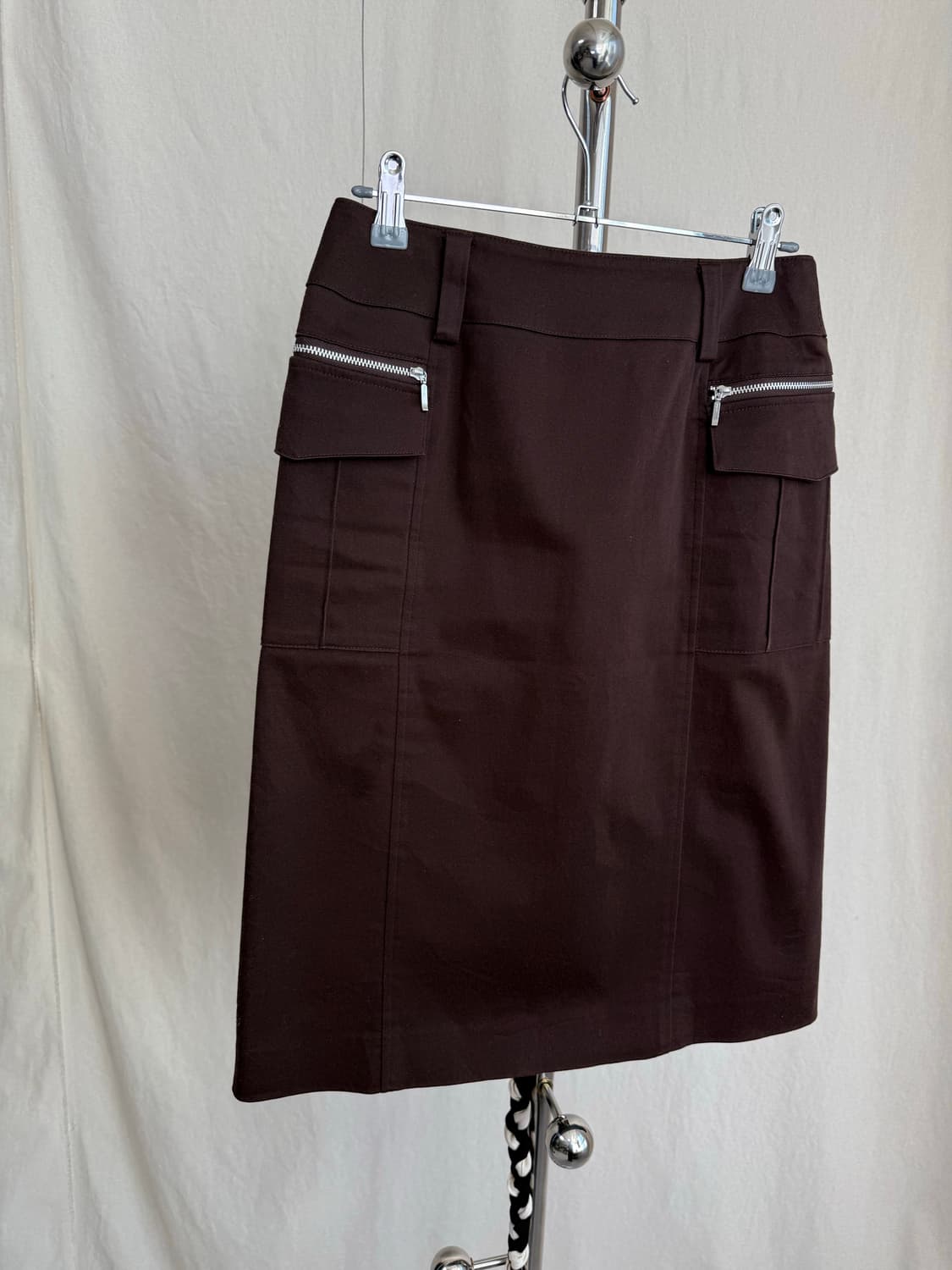 Blancafe 카고 미디 스커트 상품이미지4