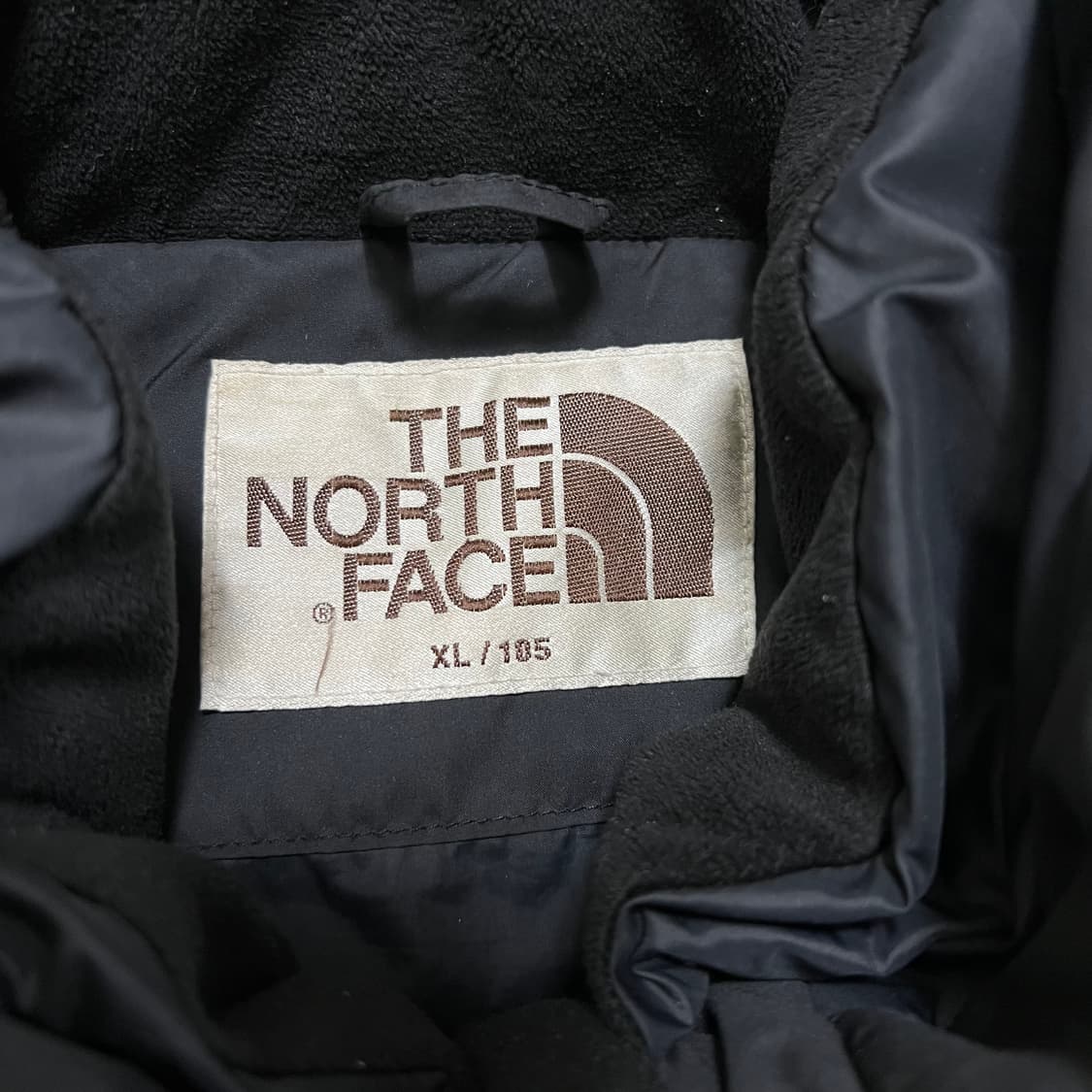노스페이스 화이트라벨 사이드라인 후드 롱패딩 점퍼 [블랙] XL/105 상품이미지5