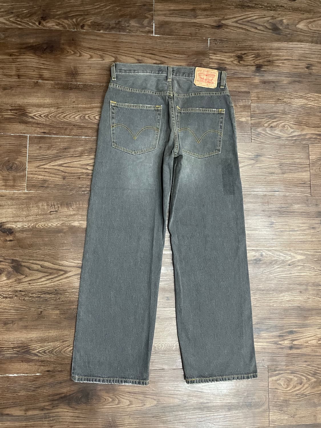 00s 리바이스 569 흑청 데님 팬츠  상품이미지1