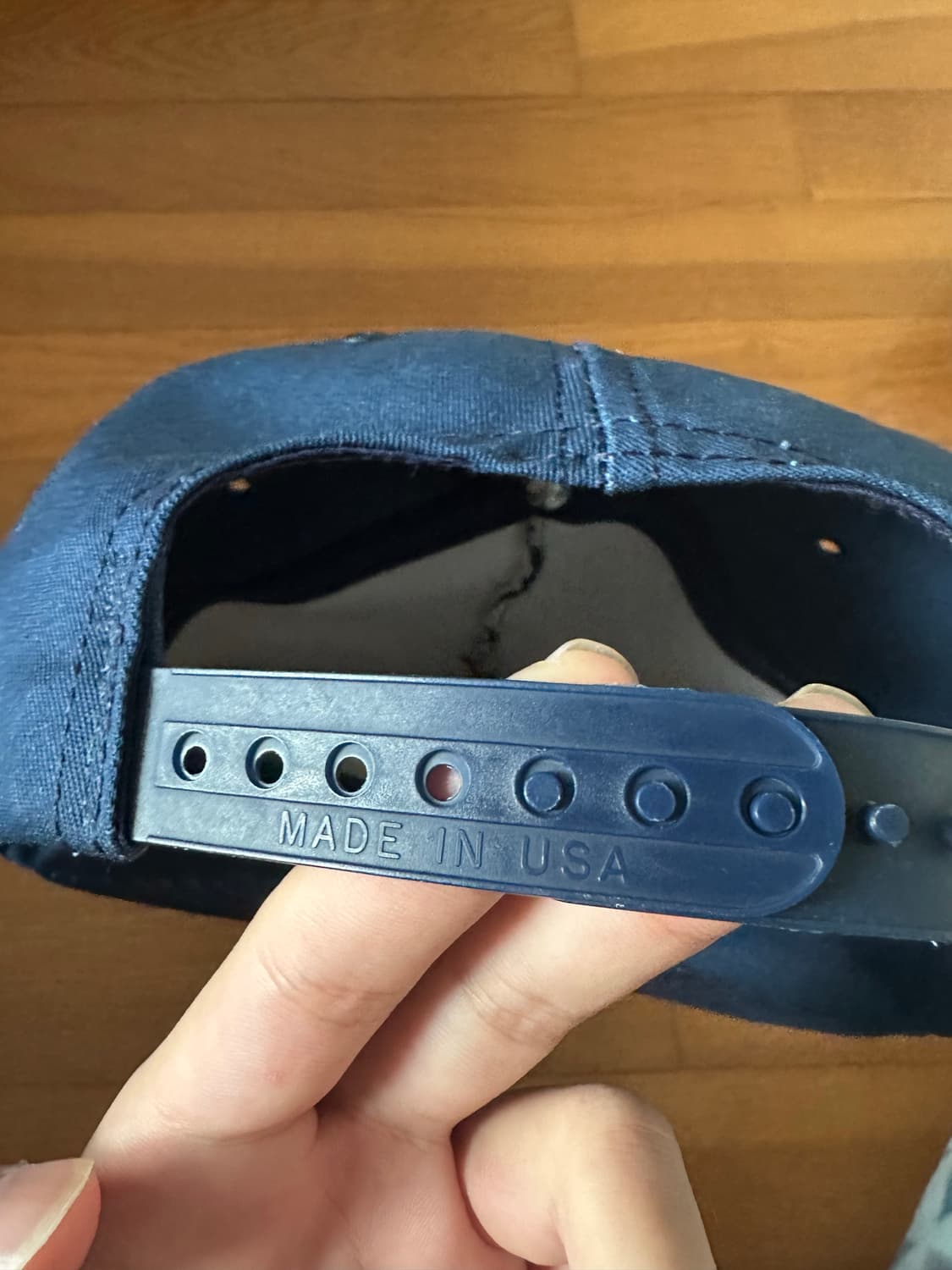 [OS] 빈티지 스미스앤웨슨 모자 네이비 상품이미지3