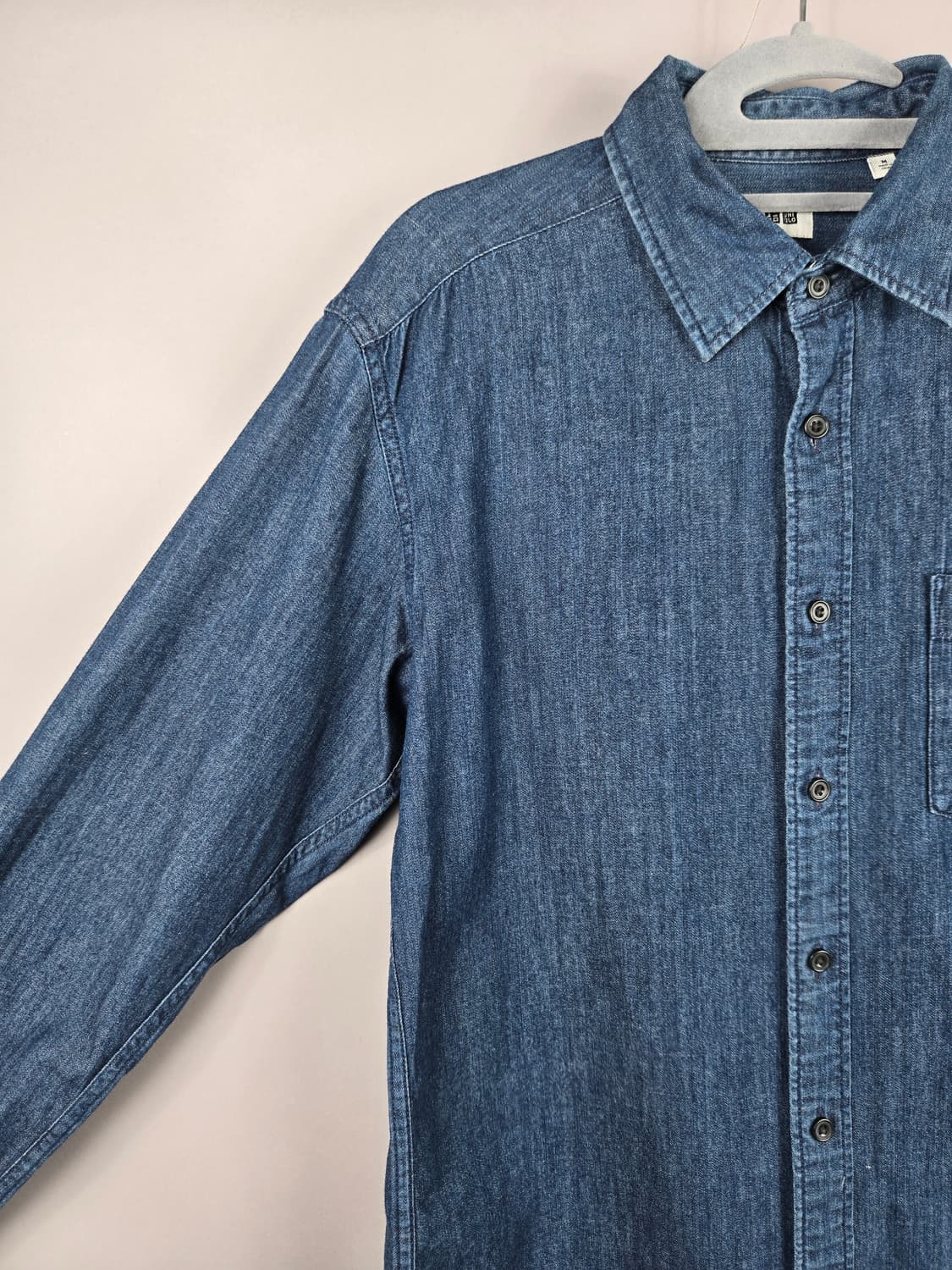 [무료배송]유니클로 M 남성 데님 셔츠 상품이미지3
