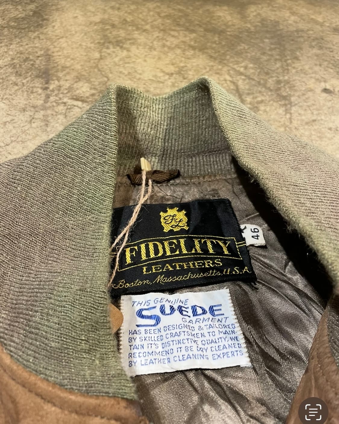 70’s 스웨이드 봄버 타입 자켓(B5119) 상품이미지3