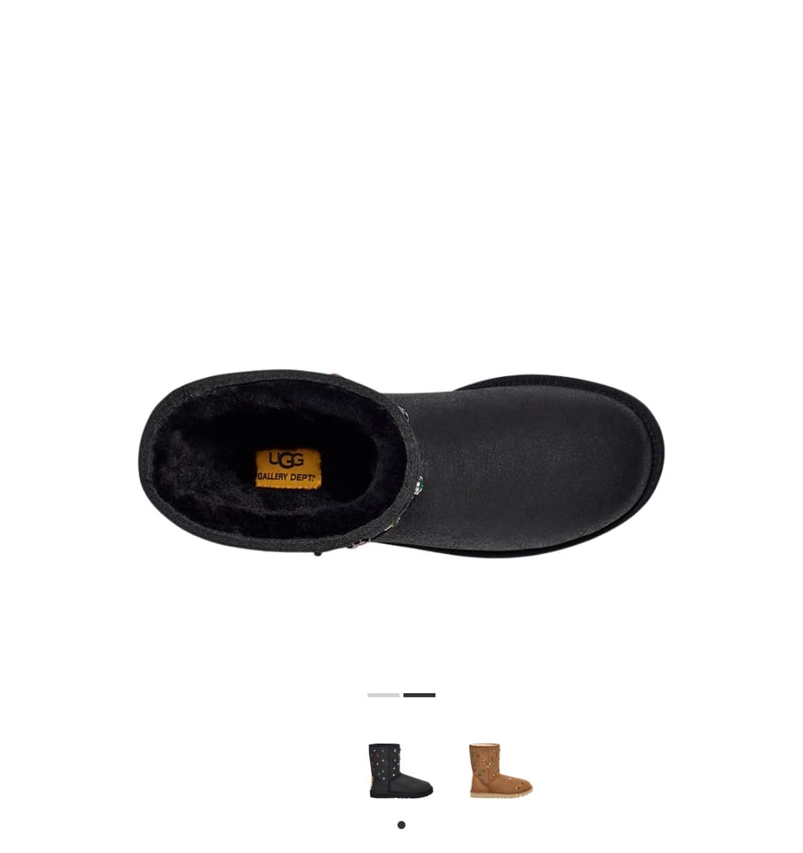 어그 x 갤러리 디파트먼트 클래식 쇼트 부츠 블랙 240 상품이미지2