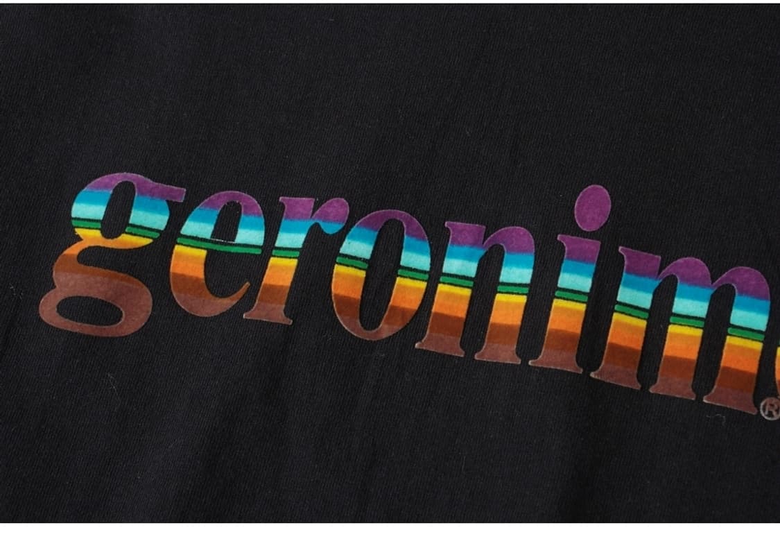 플로킹 프린트&자수 티셔츠 상품이미지3